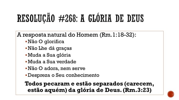 Resolução268 - resposta do Homem